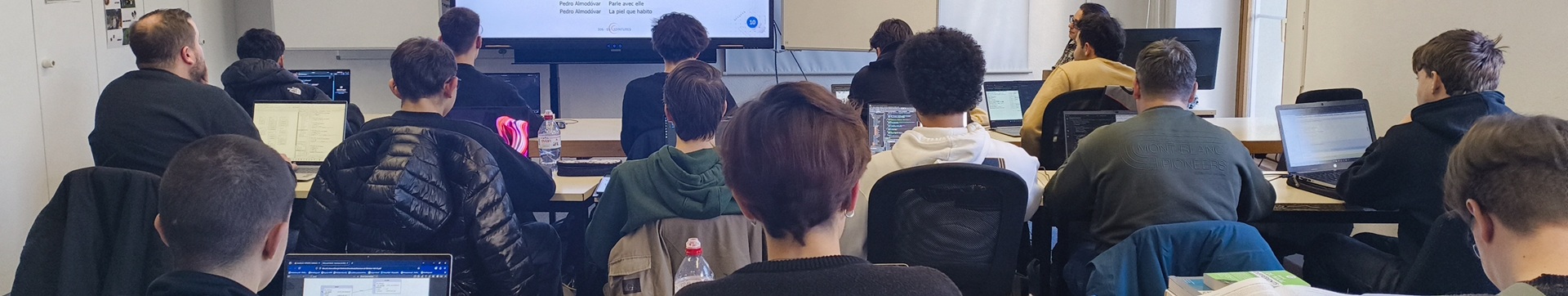 informaticien en classe